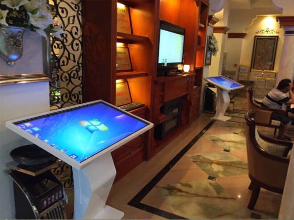 Touching LCD all-in-one machine application, top h