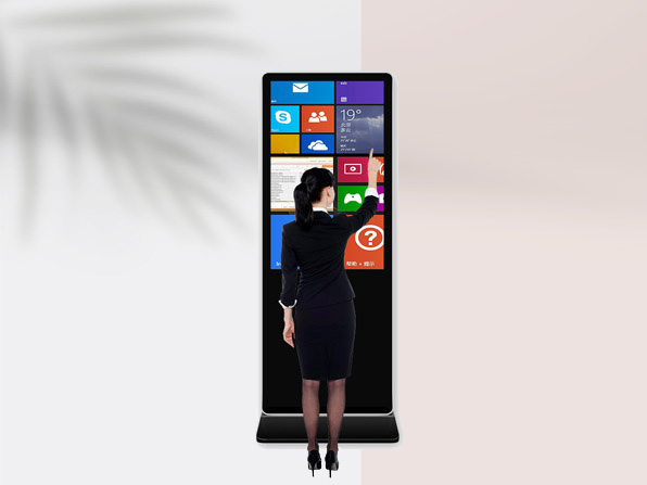 Vertical touch all-in-one machine